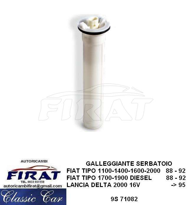 GALLEGGIANTE SERBATOIO FIAT TIPO -> 92 71082